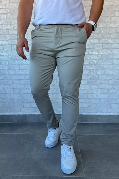 MİSHAR İTALİA Stone Men's Pocket Trousers