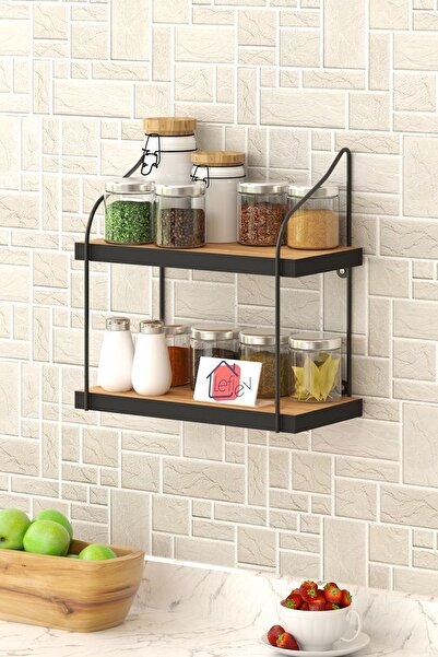 LEFİEV Mutfak Çam Raf Kahve Köşesi,Baharatlık Raf