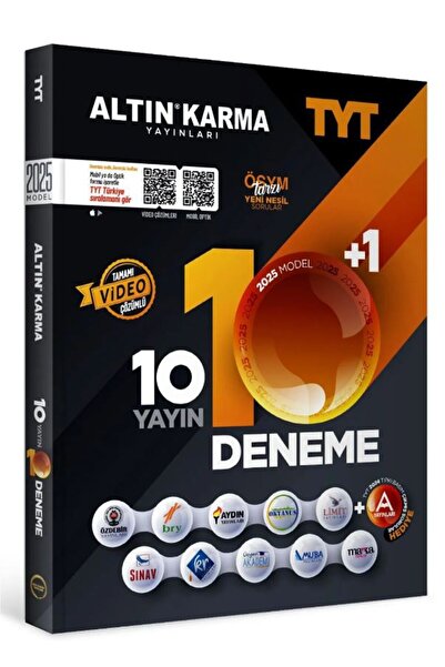 Altın Karma 2025 TYT 10+1 Karma Deneme