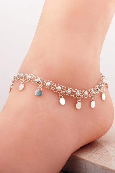 Sümer Telkari Telkari Kişniş Pullu Gümüş Akıtma Halhal 197