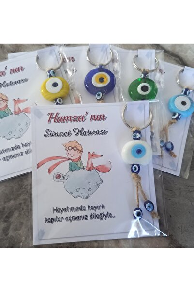yiğit tasarım hediyelik 20 Adet Sünnet Hatırası, Sünnet Hediyelik Nazar Boncu...