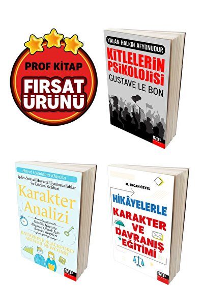 Nef Kitap Karekter Anlama Seti 3 Kitap