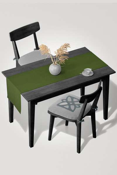 MARİTSA Runner - Husă din catifea texturată din seria Grass Green fără griji ...