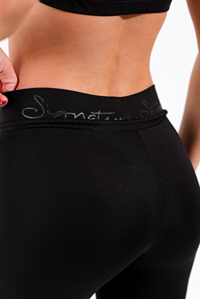 Signature Style 724009 Γυναικείο κολάν για τρέξιμο με ψηλή μέση, ελαστικό και εξαιρετικά συσφιγκτικό σώμα από λύκρα - καθημερινά άνετο