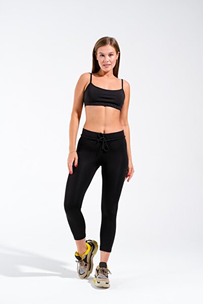 Signature Style 724009 Γυναικείο κολάν για τρέξιμο με ψηλή μέση, ελαστικό και εξαιρετικά συσφιγκτικό σώμα από λύκρα - καθημερινά άνετο