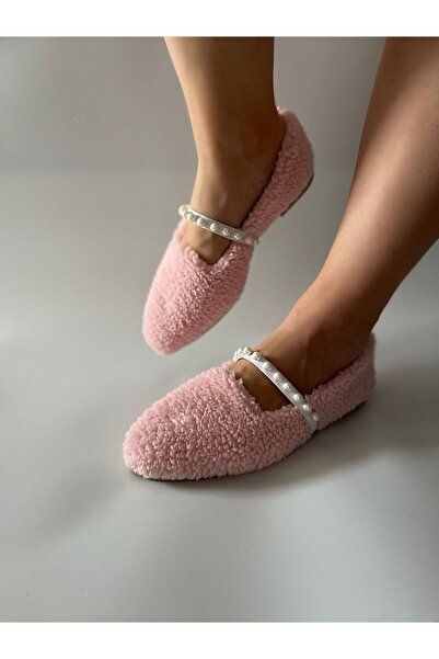 TRODONS KADIN TEDDY İNCİ DETAYLI GÜNLÜK BABET