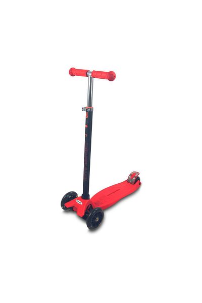 Dynamic Red HT208 Model 3 Wheel Scooter