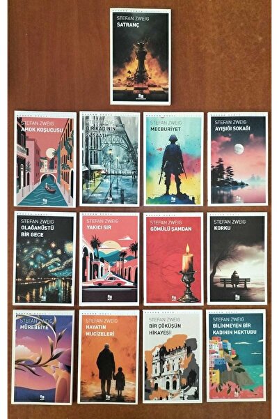 Kitap Pazarı Stefan Zweig 13 Eserlik Dev Set
