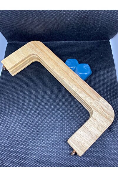 Sude tahta çanta bursu mavi