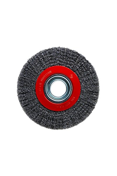 HAWK HA10179 Saçaklı Dairesel Tel Fırça Gri Telli 175x25 mm