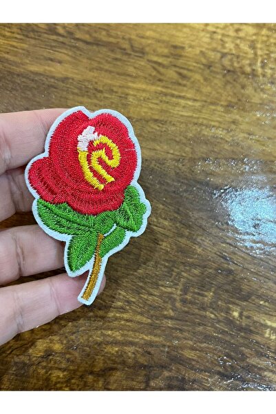 Gönülden Tasarım 7X4 см Аплікація з квітами, що приклеюється праскою