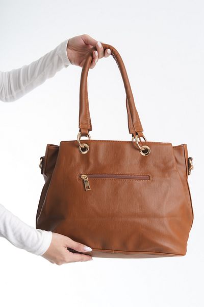 Solo Bag Geantă de umăr și de umăr din piele moale pentru femei