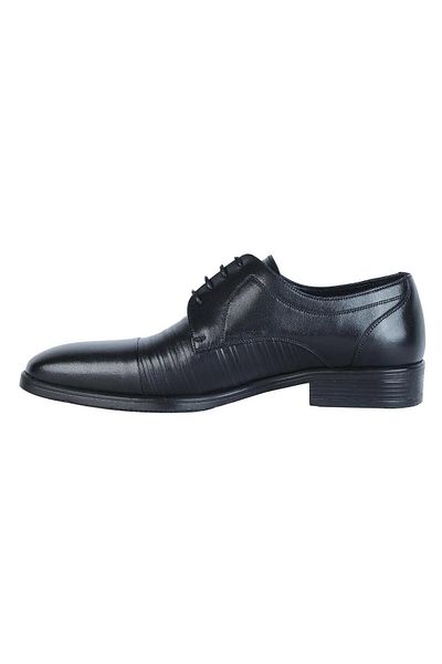 Pierre Cardin 120526 Кожени обувки с гумени връзки, черни