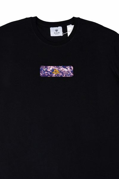 WATCHOFROYAL Black Parody T-Shirt