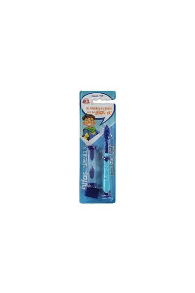 Difaş Children's Toothbrush Friendly Soft/Soft Blue with Hourglass