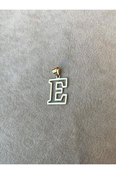 Bayar Gold 14 Ayar Altın E Harf Soft Kolye Ucu
