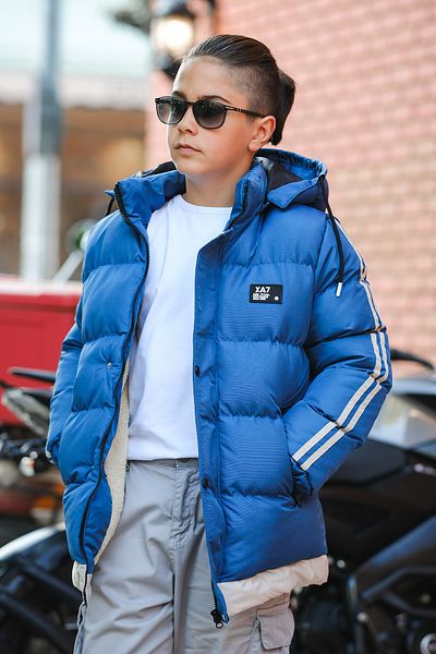 Pina Kids Boy's Hooded Puffer Jacket - KM.YY28