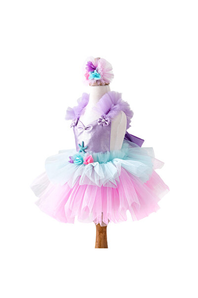 Costumes Club Kız Çocuk Deniz Kızı Kostümü