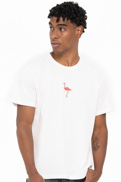 WATCHOFROYAL White Flamingo T-Shirt