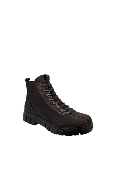 Voyager 4443 Erkek Casual Deri Nubuk Bot (Kış 24)