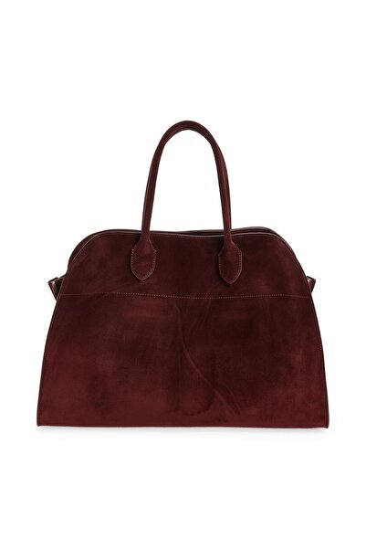 BAHELS Női vírusos cseresznye nagy méretű velúr táska