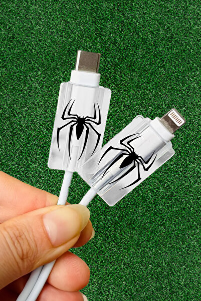 WANNA PROTECT Type-C - Lightning Iphone  Samsung Xiaomi Uyumlu Yumuşak Siliko...