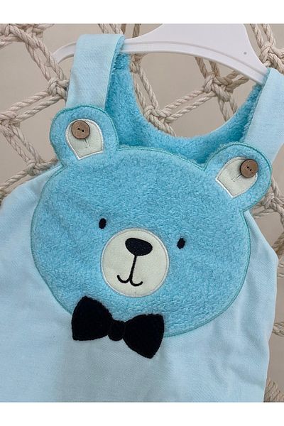 Baalaa Gardener Jumpsuit with Teddy Bear