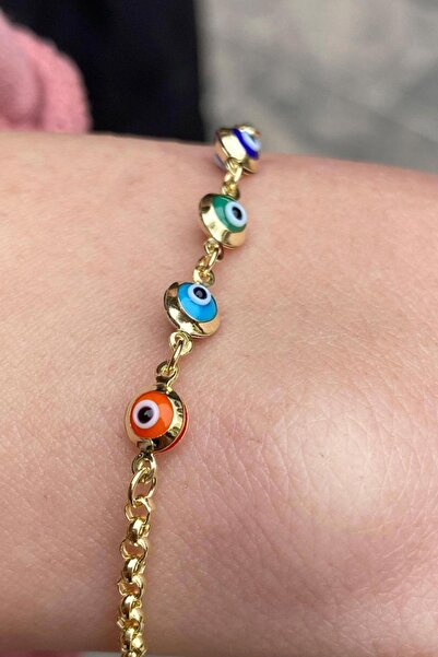 Bayar Gold 14 Ayar Altın Renkli Çocuk Bileklik