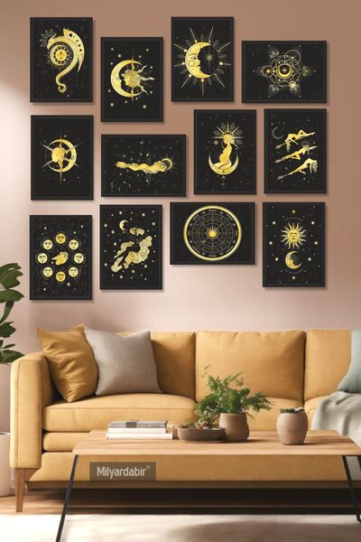 Milyardabir Μια θρυλική αφή στις τοίχους σας με ένα σετ αφίσας 12 τεμαχίων