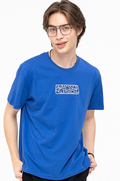 WATCHOFROYAL Μπλουζάκι Blue More Pleasure