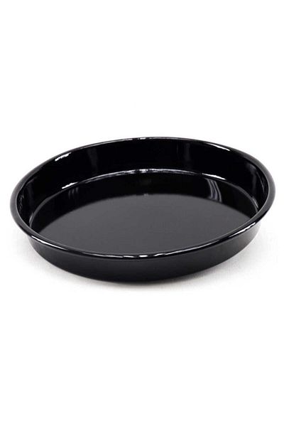 qussine Enamel Round Baking Tray 40 Cm