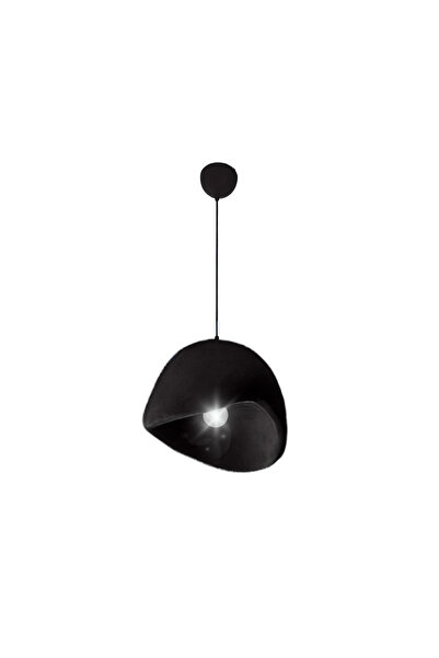 Lunalore Luna Serisi Avize - 50 cm - Siyah