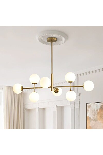 yürüyenlightt Yürüyen Abajur   8'li  Modern Sarkıt Avize