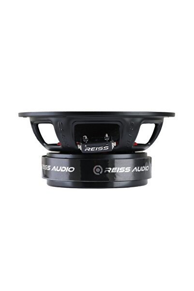 REISS AUDIO Rs-m6ufo Çifti 750wat 300w Rms Premimum Seri 16 Cm Oto Midrange Hoparlör Metal Kapaklı