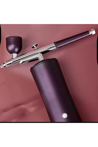 charmerprincesses 2024 yeni model Airbrush Kiti Protez Tırnak Cihazı Şarj Edilebilir Kablosuz Kompresör Tabanca Seti
