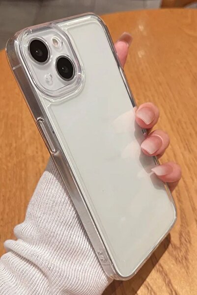 3GEN CASE حافظة سيليكون شفافة عديمة اللون متوافقة مع هاتف آيفون 15