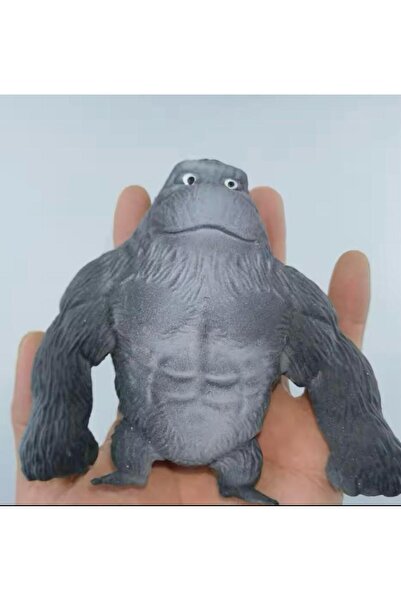 AYVİ STORE GORİL SUKUŞİ STRES GİDERİCİ OYUNCAK MAYMUN SQUİSHY 12 CM ( VİDEOLU )