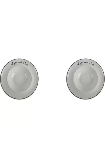 Porland Hope Deep Plate 26cm Set of 2