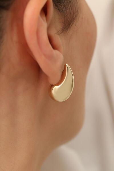 Bayar Gold 14 Ayar Altın Damla Küpe