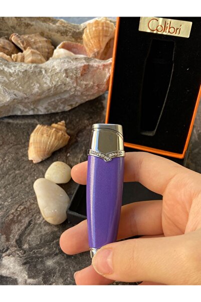 KdrElektronik Şık tasarım taş işlemeli  çakmağı gazlı çakmak