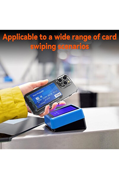 m.tk moveteck İphone 16 Pro Kılıf Şeffaf Arkası Kartlık Bölmeli Cüzdanlı Kartvizitli Yumuşak Silikon QR İşlemli