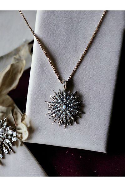 FAYRA ACCESSORIES قلادة كستناء البحر