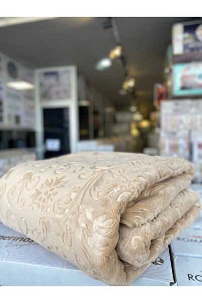 BEYAZTOPTAN MERİNOS ELEGANS ÇİFT KİŞİLİK BATTANİYE KOYUBEJ