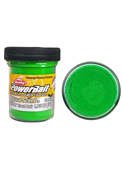 BERKLEY Powerbait Extra Scent Glitter Turuncu Alabalık Hamuru