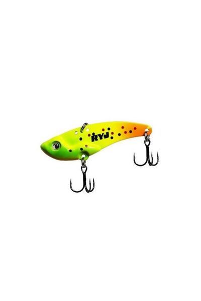 RYUJI Mirror Vib 4.7cm 9gr Vibrasyon Jig Yem Lime Uv