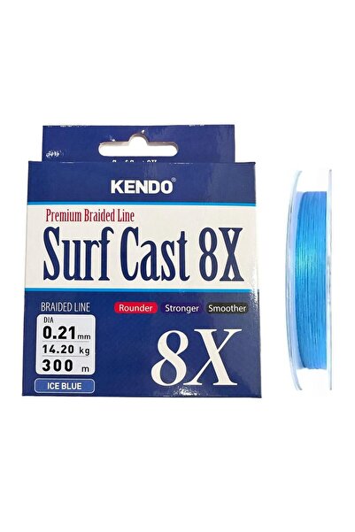 Kendo Surf Cast 8x Fighting 300 Mt 0.21mm Örgü Ip Misina