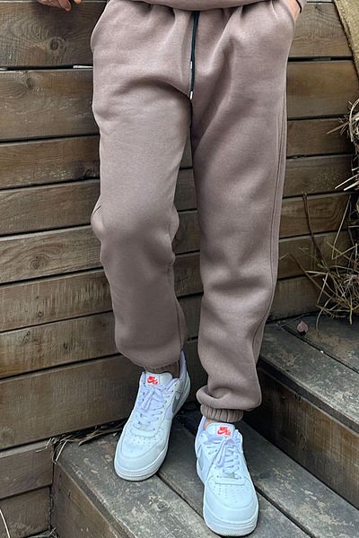 OXVİN Fleece Elastic Sweatpants - Μαλακό πουφ με 3 κλωστές (αρχική εφαρμογή)