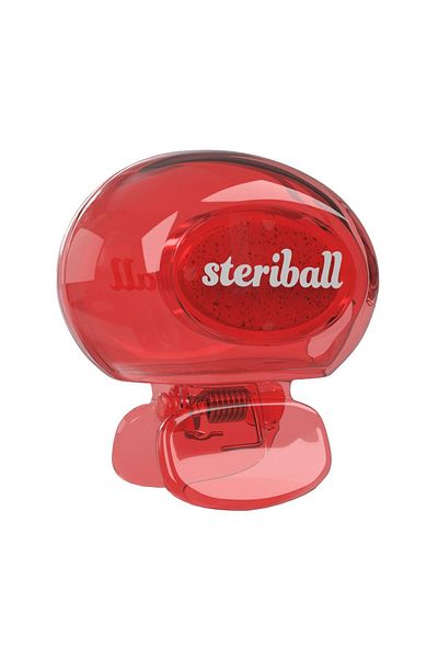 Steriball Red Hygienic Toothbrush - Protection Container
