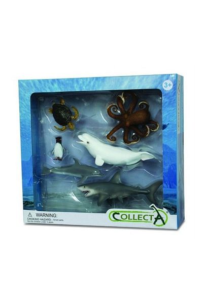 Collecta Σετ 6 ειδωλίων υδρόβιας ζωής