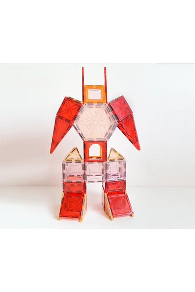 Magblox Set magnetic Magblox - 6 piese magnetice hexagon pentru constructie